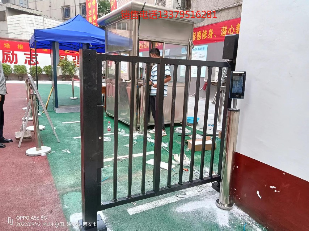 陕西省西安市商贸学校安装成功案例图